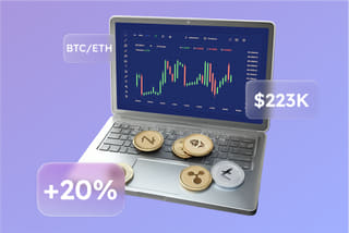 Technology visualization of an AI automated trading system on Level Vestwardance