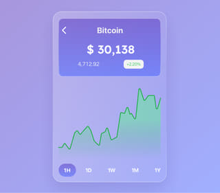 Level Vestwardance trading platform dashboard displaying real-time crypto market data